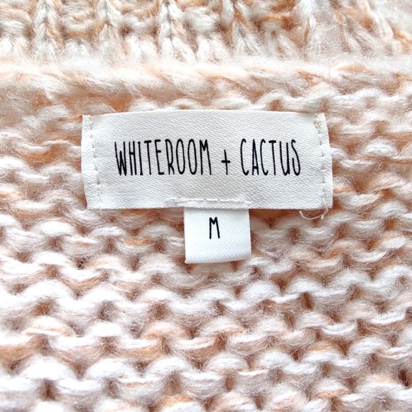 Whiteroom + Cactus Pullover Sweater / Single Cable / Size Medium - Picture 5 of 5